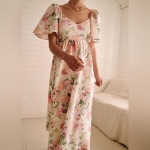Sezane Emeline Dress NWT Romantic Flowers